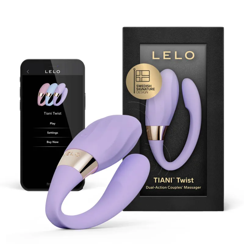 Tiani Twist de Lelo - 8,5 cm Lavande