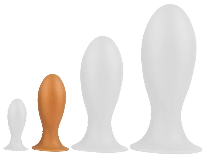 Plug en silicone RUBIOS M 10 x 4cm