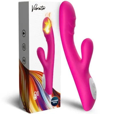Vibrateur Spark Effet Chaleur Fuchsia - Armony
