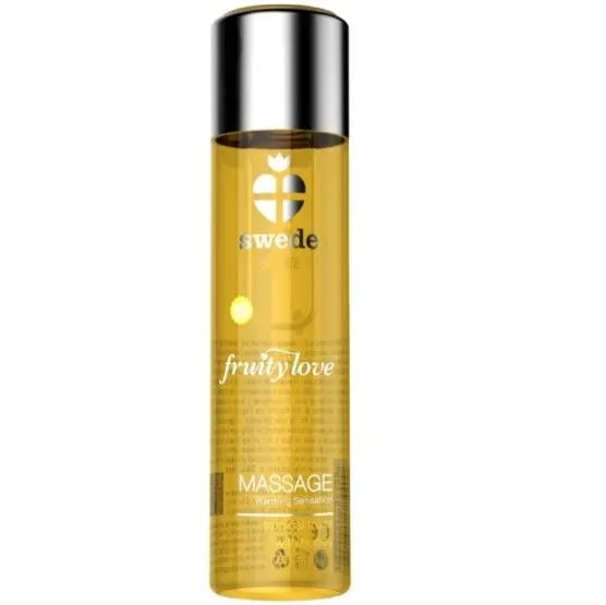 Huile de Massage Fruity Love Effet Chauffant Miel 60ml - Swede