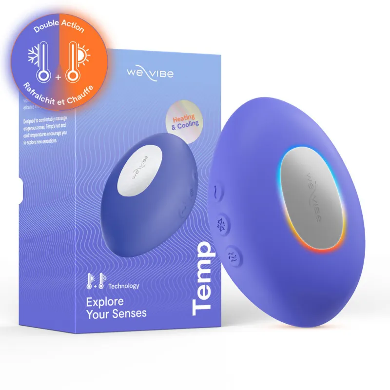 We Vibe Temp - 6,6 cm Bleu