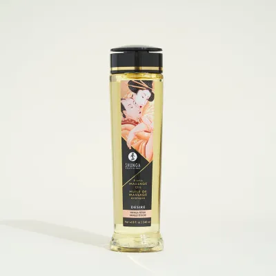 Huiles de massage Shunga - 240 ml  Vanille fétiche