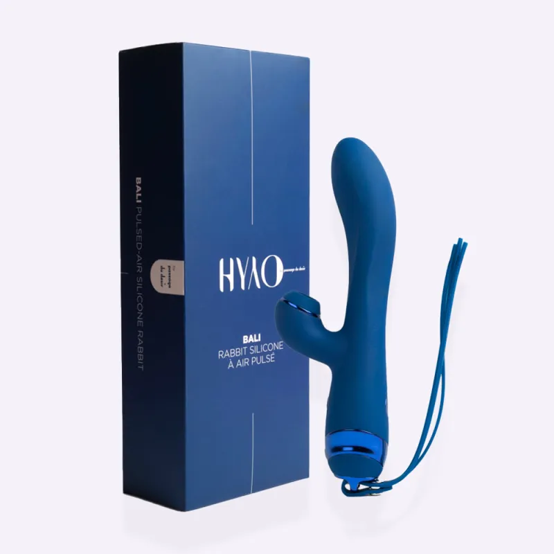 Rabbit à air pulsé Bali de HYYO - totale 23 cm Bleu