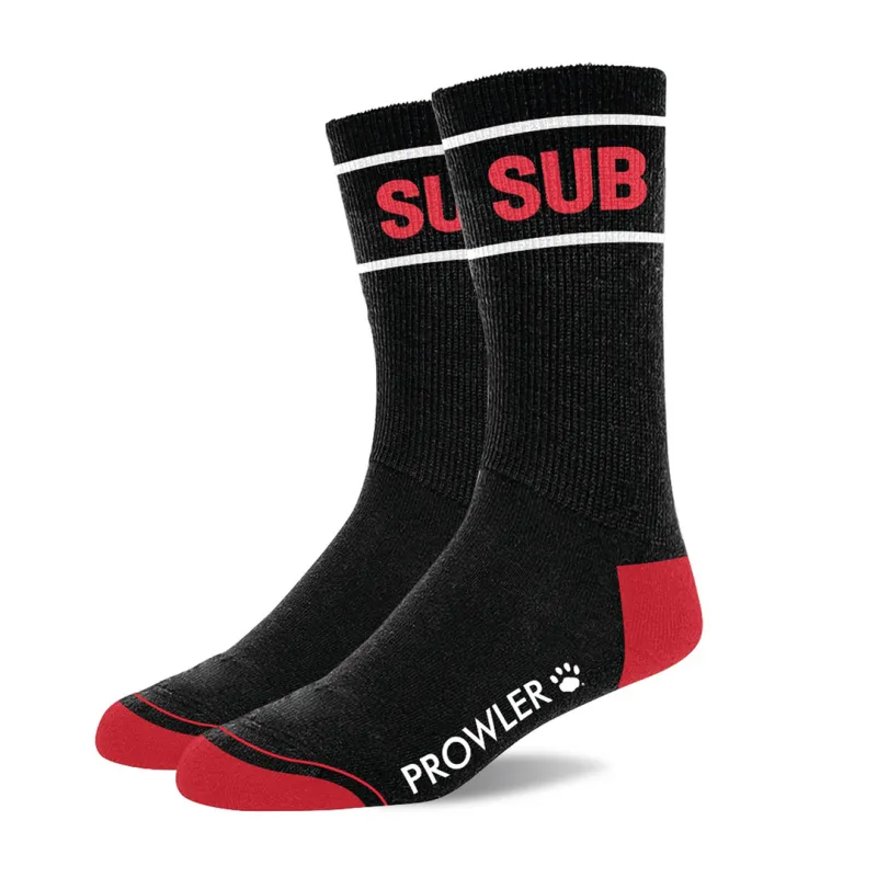 Prowler RED Paire de chaussettes SUB Noires