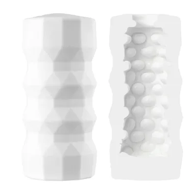 Masturbateur souple PYRAL Surface perlée 14cm