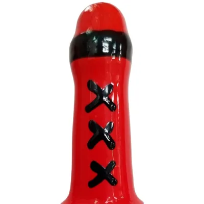 Préservatif Fantaisie Peint Main Amsterdam Rouge - Condomerie