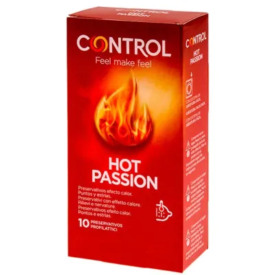 Préservatifs Control Hot Passion Réchauffant x10 - Control