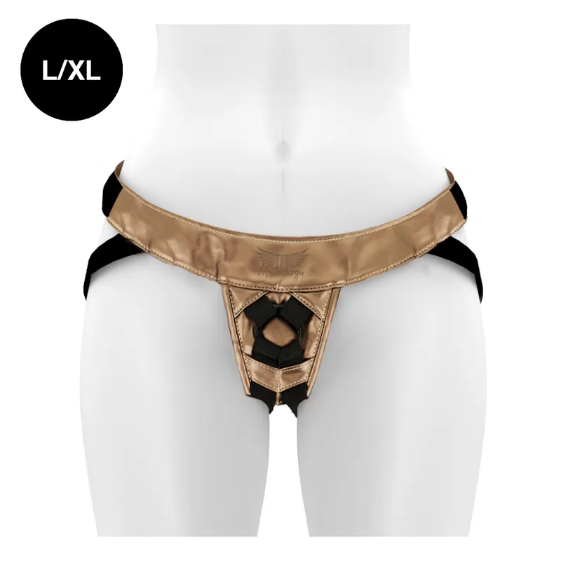 Harnais pour gode Mythology couleur bronze taille L/XL - Mythology