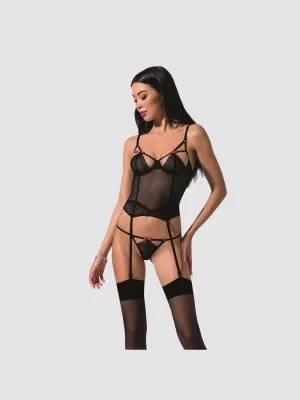 Guêpière Perdita Devil Collection Noire
