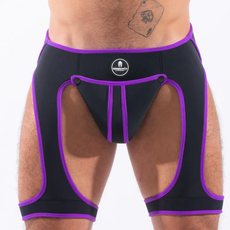 Backless SNAX Noir-Violet