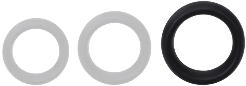 Cockring en silicone THE COLLAR Large 50 mm Noir
