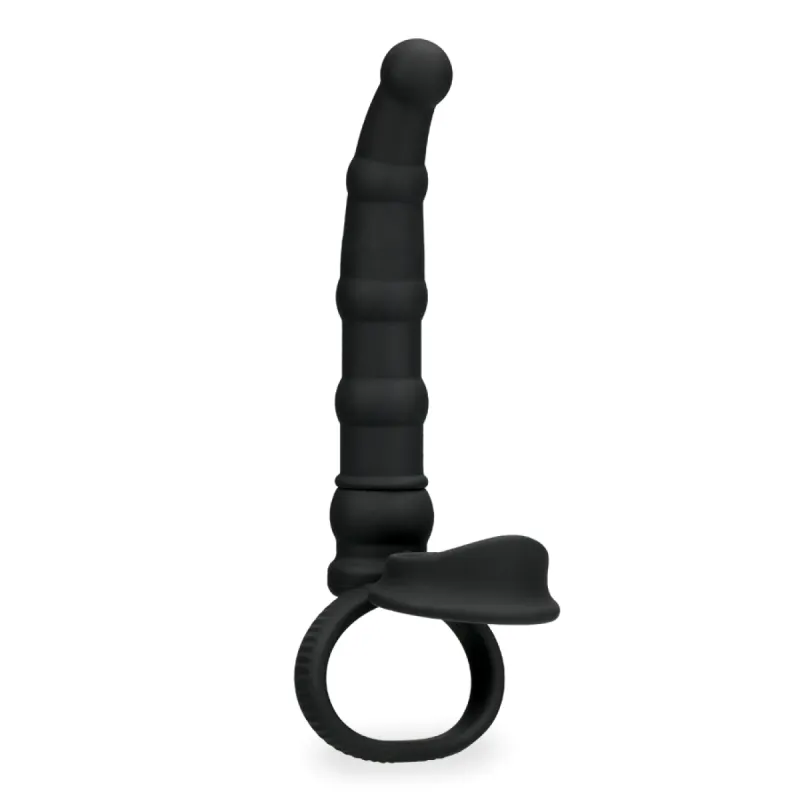 Double anneau avec plug pour double pénétration RideOn