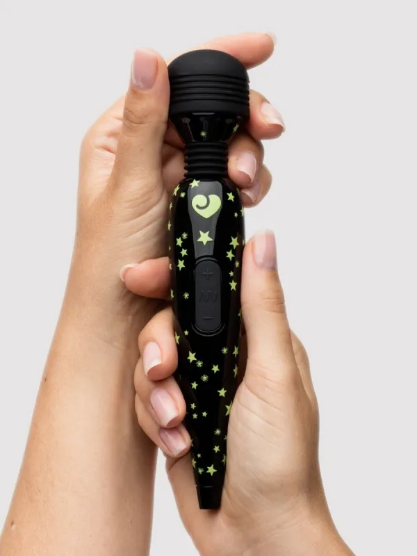 Vibromasseur wand mini Deluxe phosphorescent