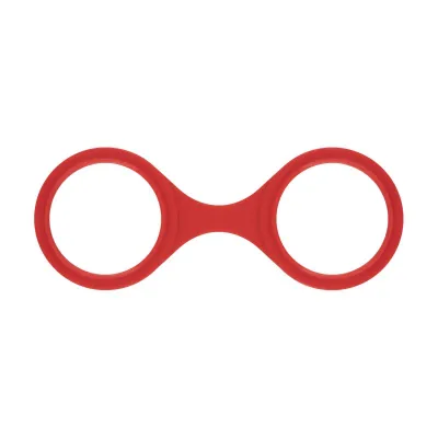 EasyToys - Menottes flexibles en silicone - Rouge