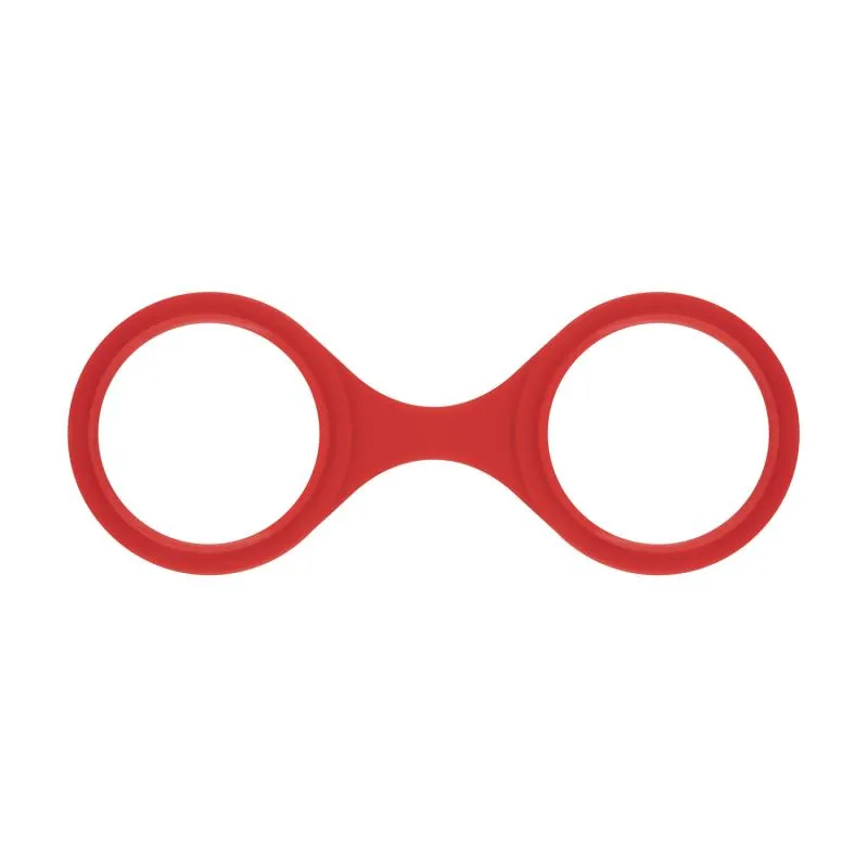 EasyToys - Menottes flexibles en silicone - Rouge