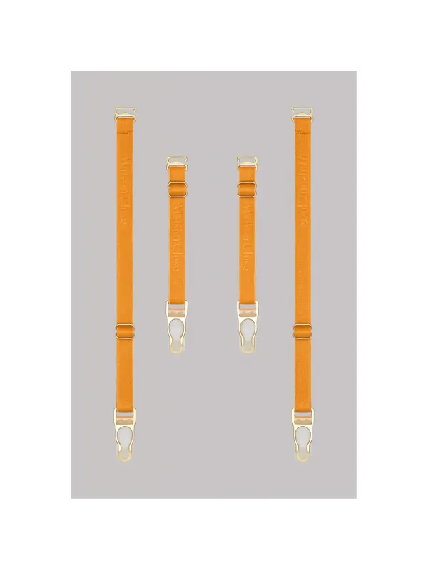 Jarretelles Signature Orange Fluo