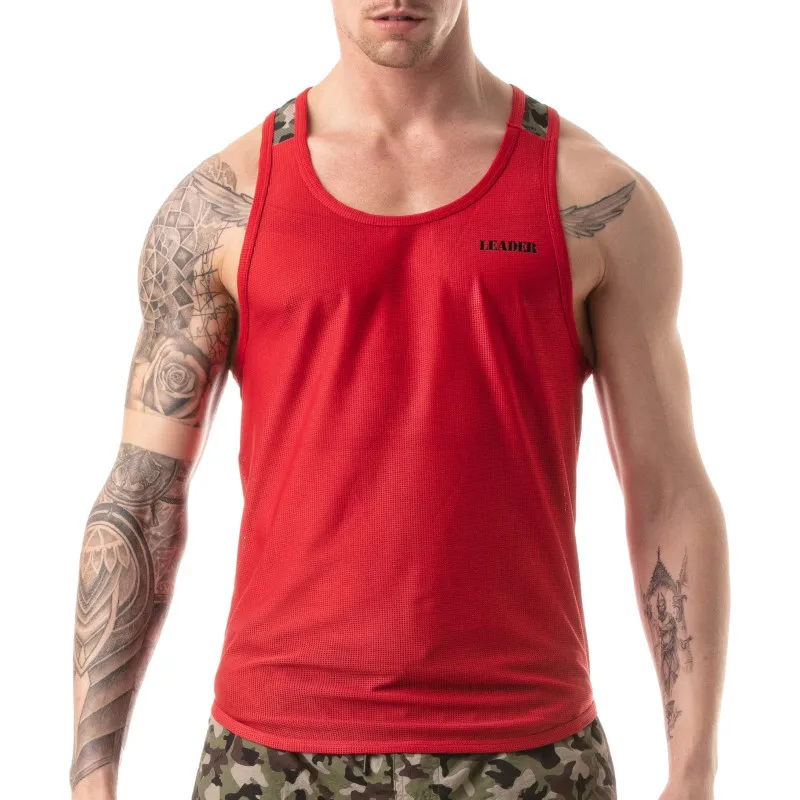Débardeur CAMO RACER Rouge