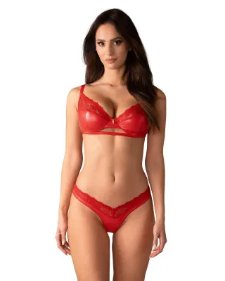 Obsessive - Aliosa Ensemble Deux Pièces - Rouge