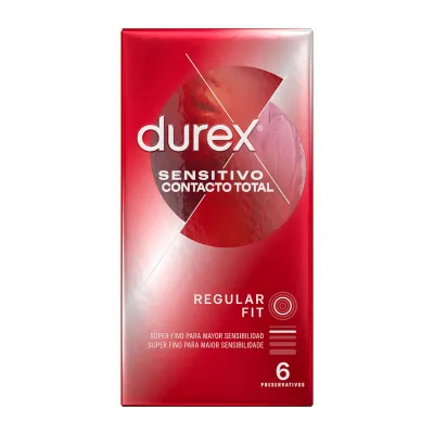 Préservatifs Ultra Fins Sensitive Total Contact - Durex