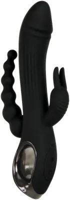Evolved - Vibromasseur Trifecta Rabbit - Noir