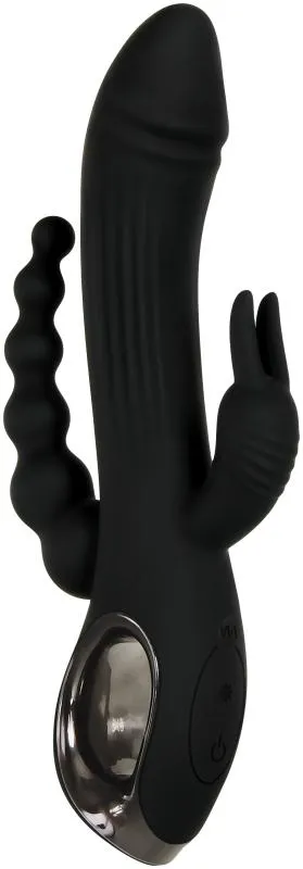 Evolved - Vibromasseur Trifecta Rabbit - Noir