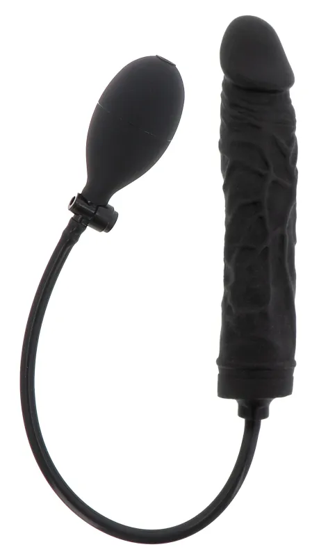 Gode gonflable en silicone INFLAT DONG ADVANCED 18 x 3.5 cm Noir