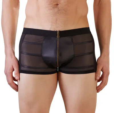 Pantalon translucide avec empiècements powernet
