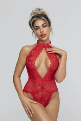 Christine - Body Ouvert Eleonora - Rouge