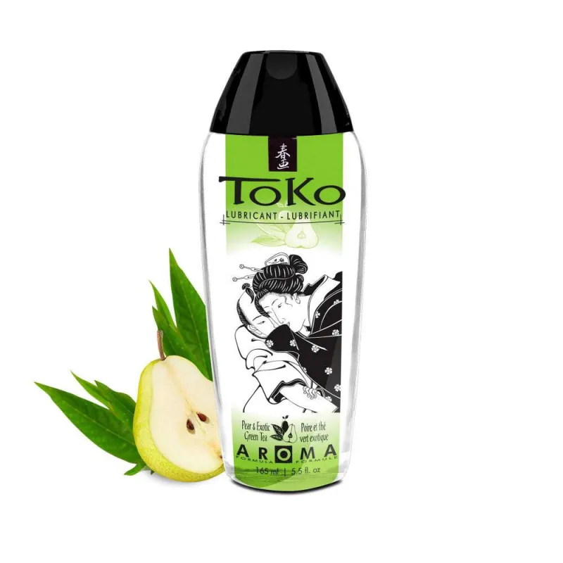Lubrifiant Toko à base d'eau Shunga -   Poire / Thé vert