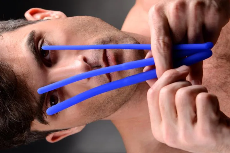 Master Series - Invasion Ensemble d’Étireurs Urétraux en Silicone - Bleu