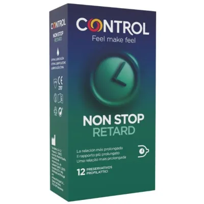 Préservatifs Retardants Control Non Stop Boîte 12 - Control