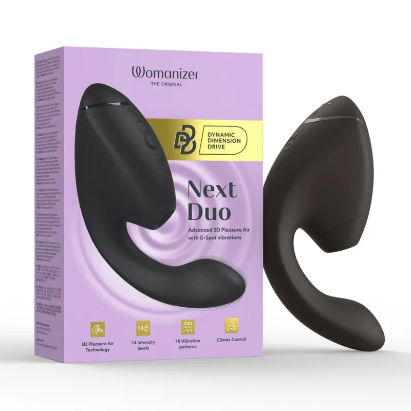 Womanizer Next Duo 2 - 5,4 cm Noir