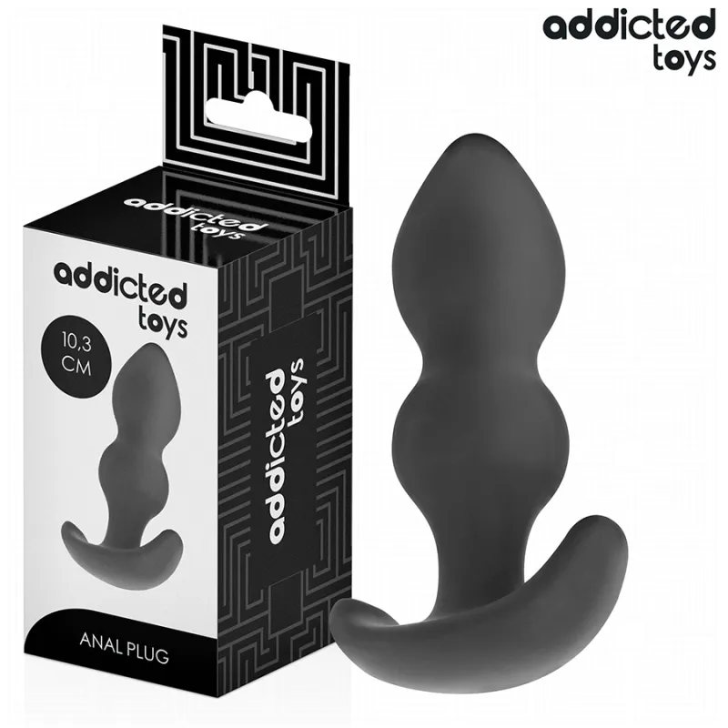 Plug Anal Boules Double S 10,3cm - Addicted Toys