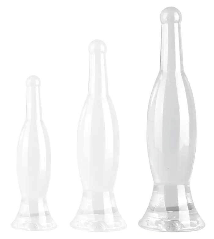Plug transparent BOTTLE L 26 x 6.5cm