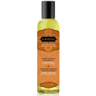 Huile de Massage Naturelle Amande Douce 236ml - Kamasutra