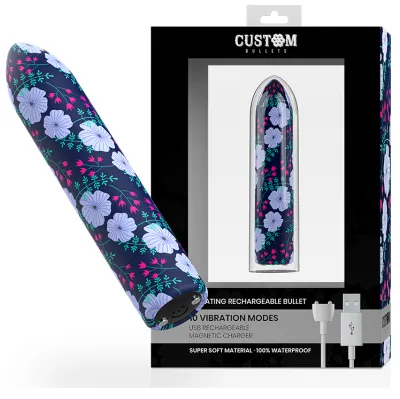 Stimulateur balle vibrante Custom Bullets Printemps - Custom