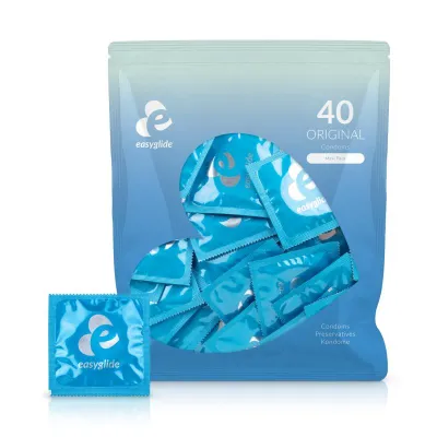 EasyGlide - Préservatifs standards et lisses - 40 pièces