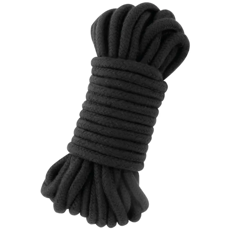 Corde Bondage Japonaise Coton 20m Noir - Darkness