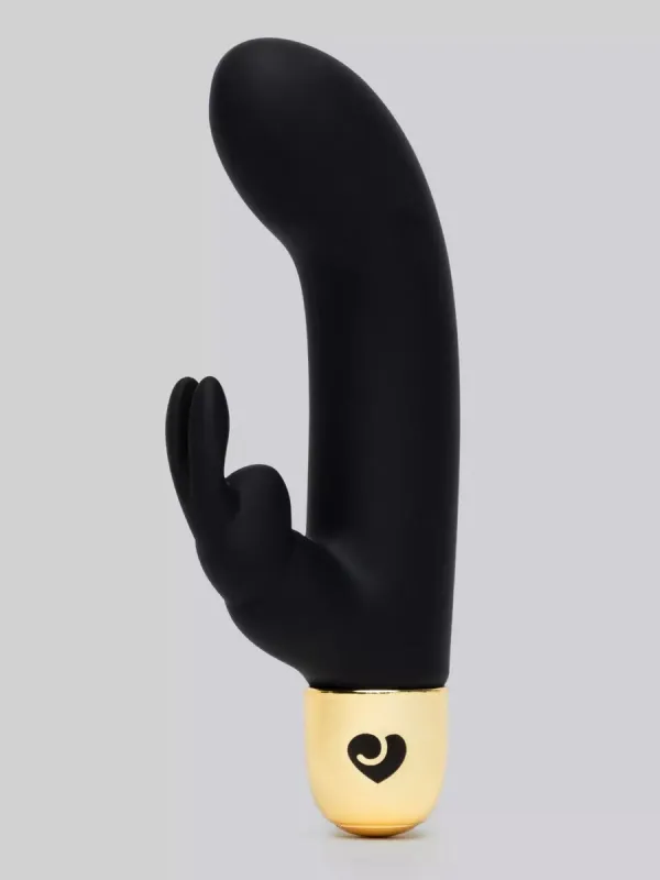Vibromasseur Rabbit Point G Frisky Noir et Or