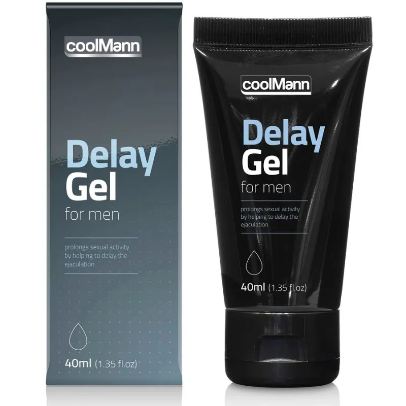 Gel Retardant CoolMann Delay Effet Rafraîchissant - Cobeco