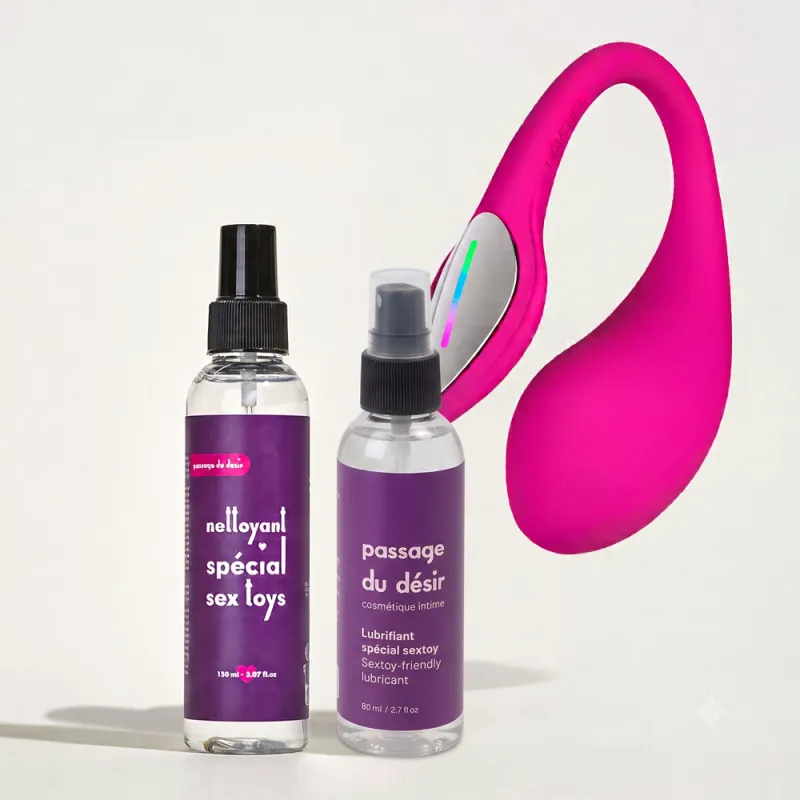 Pack Lush 4 + Spray Nettoyant + Lubrifiant Passage du Désir