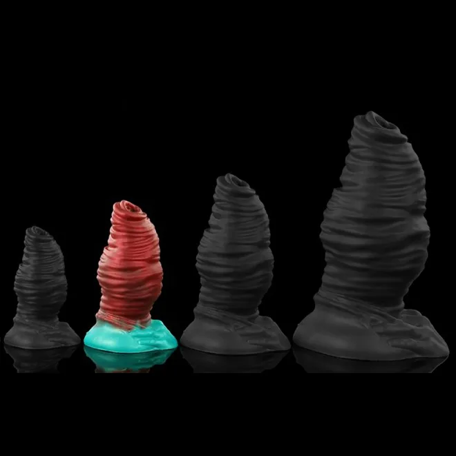 Gode Fantasy RED WORM M 10.5 x 6cm