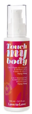 Lubrifiant Silicone TOUCH MY BODY Ylang-Ylang 100ml