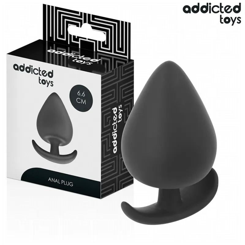 Plug anal taille M 6,6 cm - Addicted Toys