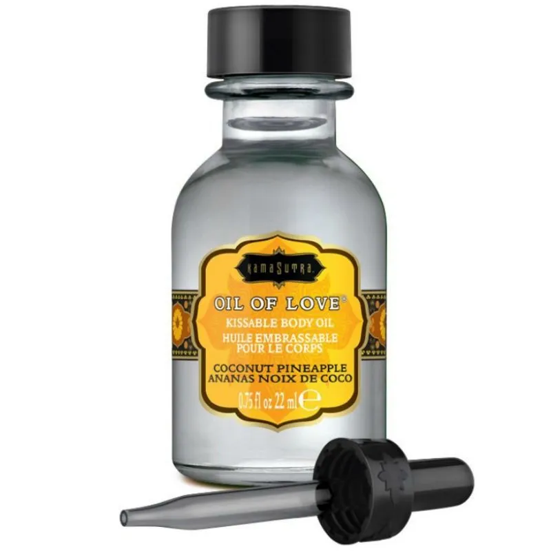 Huile Embrassable Kamasutra Noix de Coco Ananas 22ml - Kamasutra