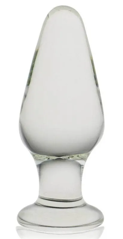 Plug en verre ROMANCE 9.5 x 3.8cm Transparent