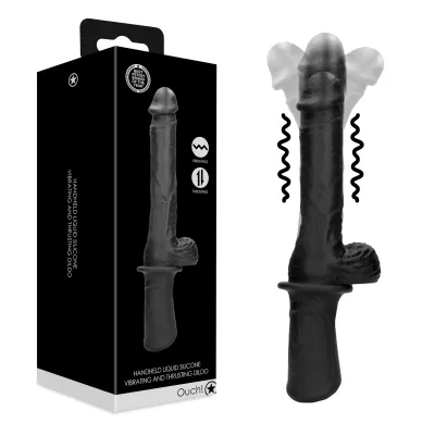 Gode Vibrant et Va-et-Vient Handheld