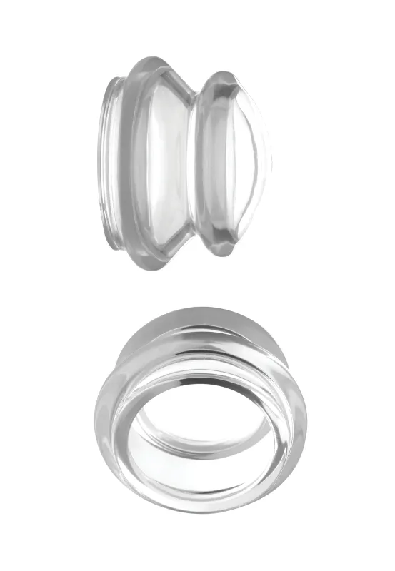 Suce-tétons transparents PLUNGERS Small 30mm