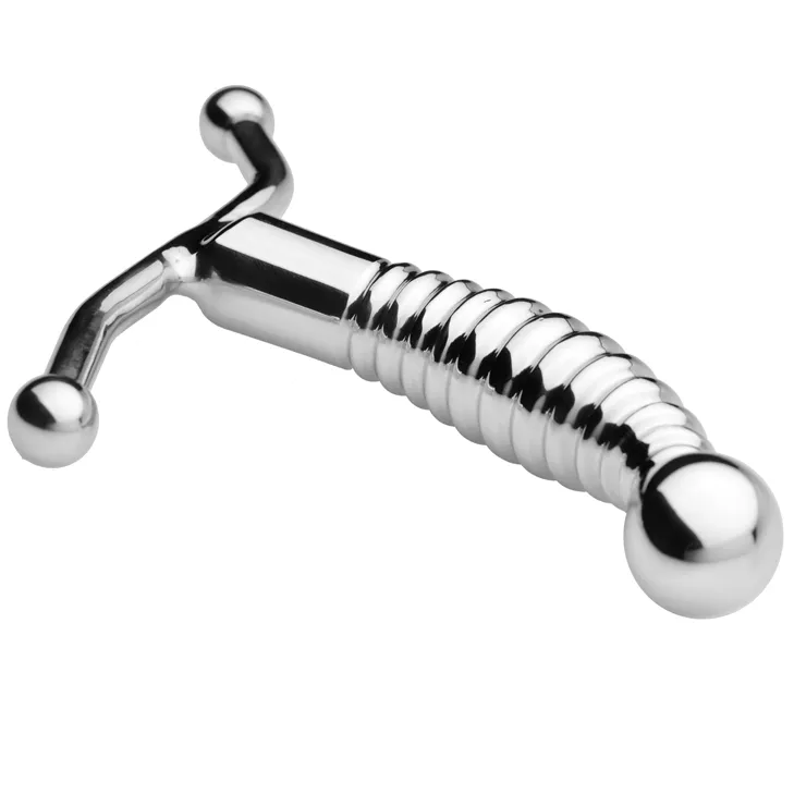 Masseur prostatique en acier inoxydable - Metal Hard