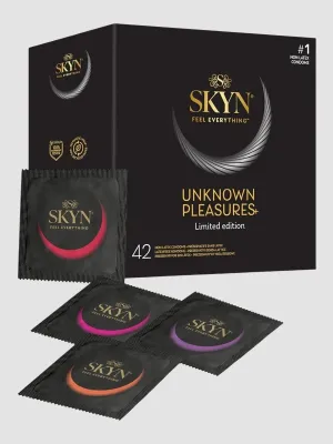 Préservatifs SKYN Unknown Pleasures+ Boîte de 42